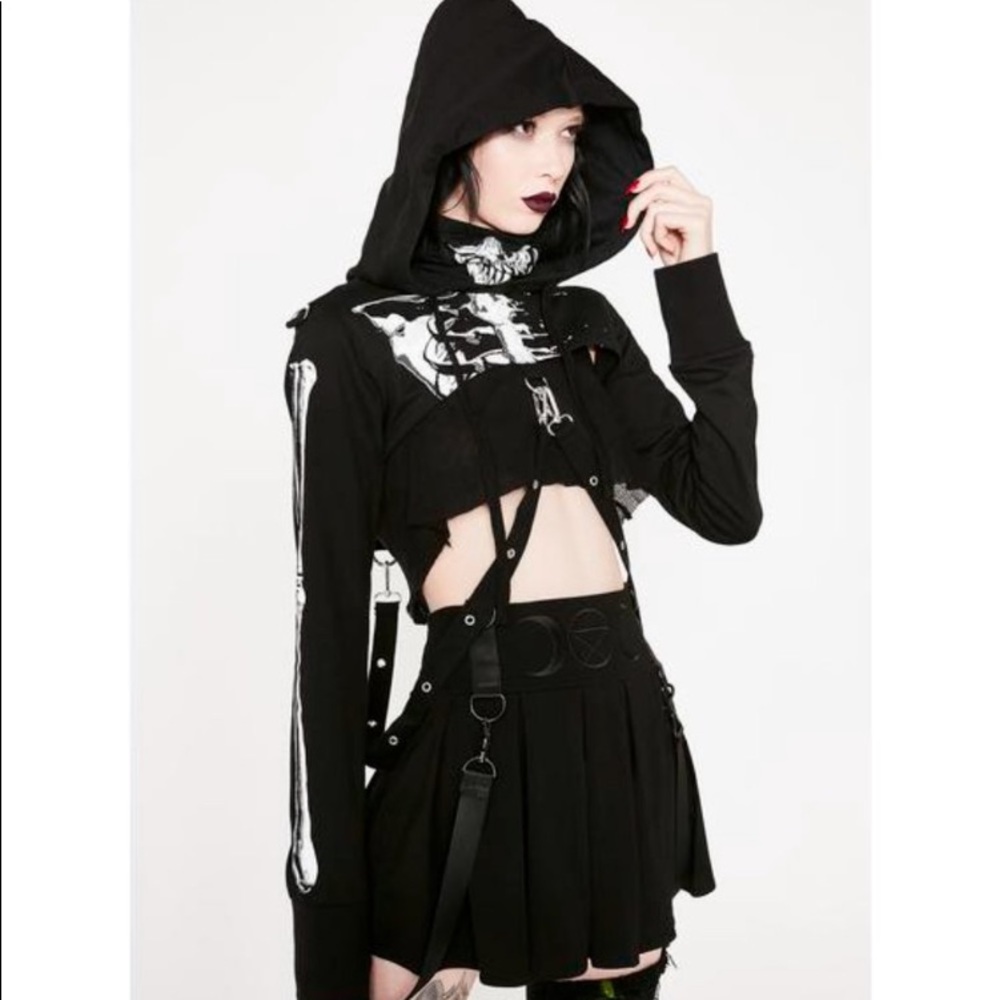 **SOLD ON MERC** Killstar x Rob Zombie | Bolero Hoodie - Picture 6 of 15